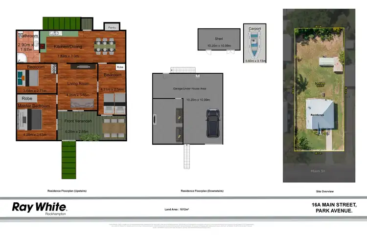 Floorplan of Homely house listing, 16A Main Street, Park Avenue QLD 4701