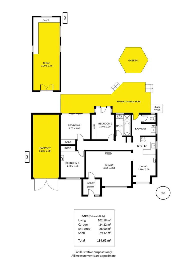 Floorplan of Homely house listing, 3 Whittaker Drive, Modbury SA 5092