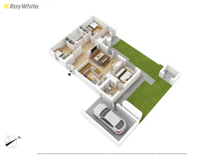 Floorplan of Homely unit listing, 2/27 Edinburgh Street, Clayton VIC 3168