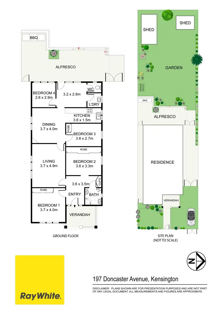 Floorplan of Homely house listing, 197 Doncaster Avenue, Kensington NSW 2033