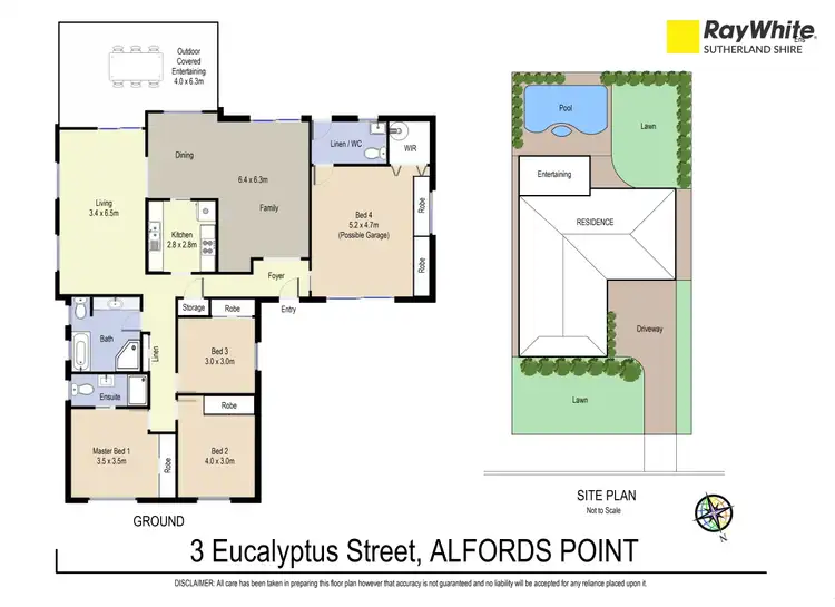 Floorplan of Homely house listing, 3 Eucalyptus Street, Alfords Point NSW 2234