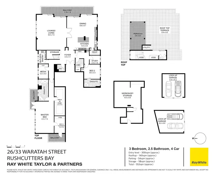 Floorplan of Homely apartment listing, 26/33 Waratah Street, Rushcutters Bay NSW 2011
