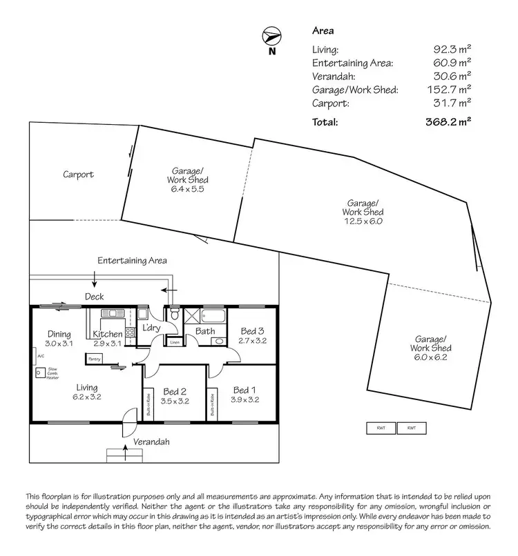Floorplan of Homely house listing, 45 Murray Street, Callington SA 5254