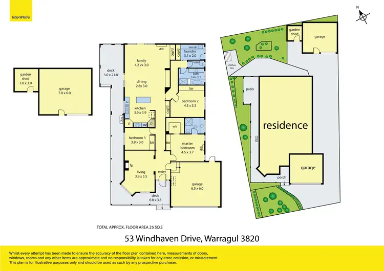 Floorplan of Homely house listing, 53 Windhaven Drive, Warragul VIC 3820