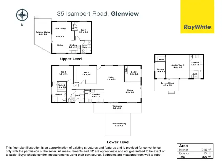 Floorplan of Homely house listing, 35 Isambert Road, Glenview QLD 4553