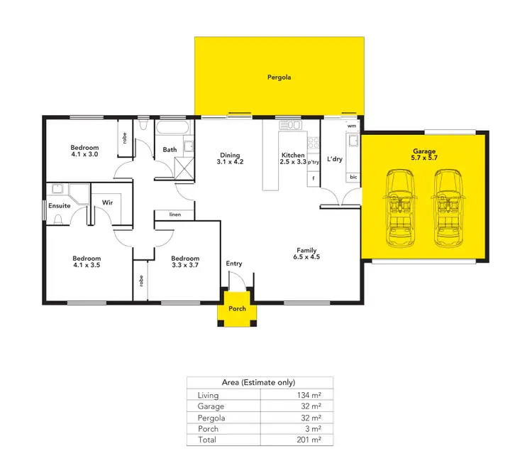 Floorplan of Homely house listing, 1A Hawker Street, Magill SA 5072