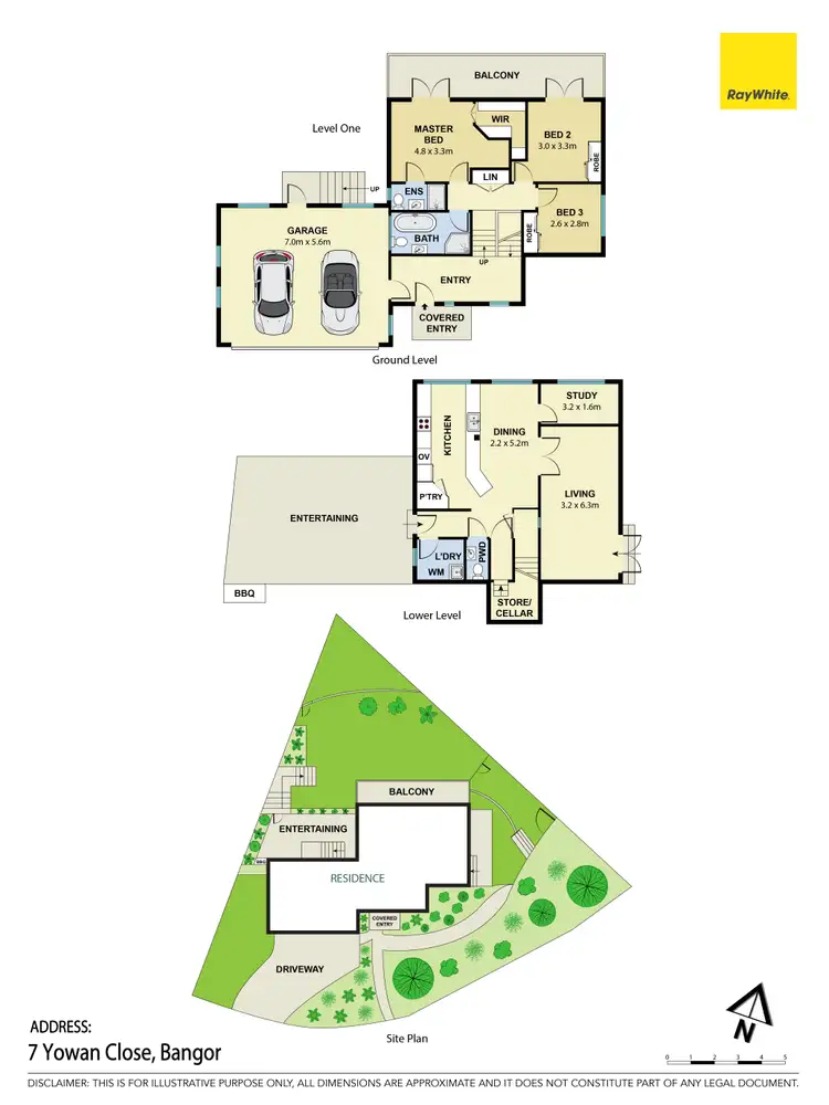 Floorplan of Homely house listing, 7 Yowan Close, Bangor NSW 2234
