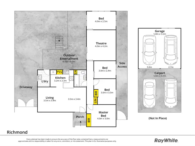 Floorplan of Homely house listing, 85 Pitt Street, Richmond NSW 2753