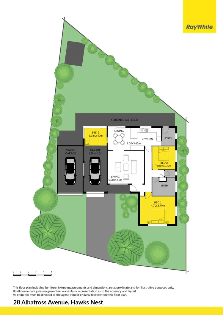 Floorplan of Homely house listing, 28 Albatross Avenue, Hawks Nest NSW 2324