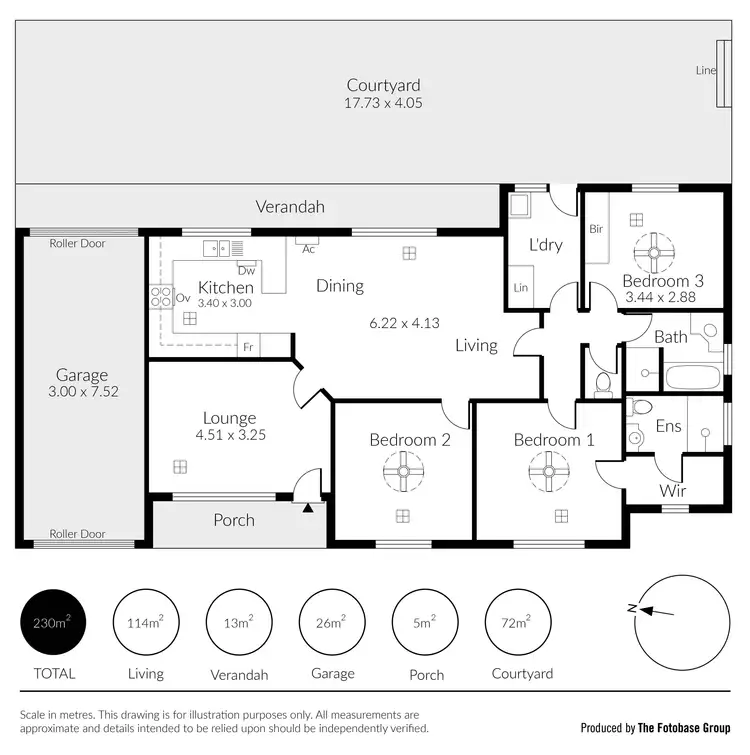 Floorplan of Homely house listing, 7 Quinton Avenue, Tranmere SA 5073
