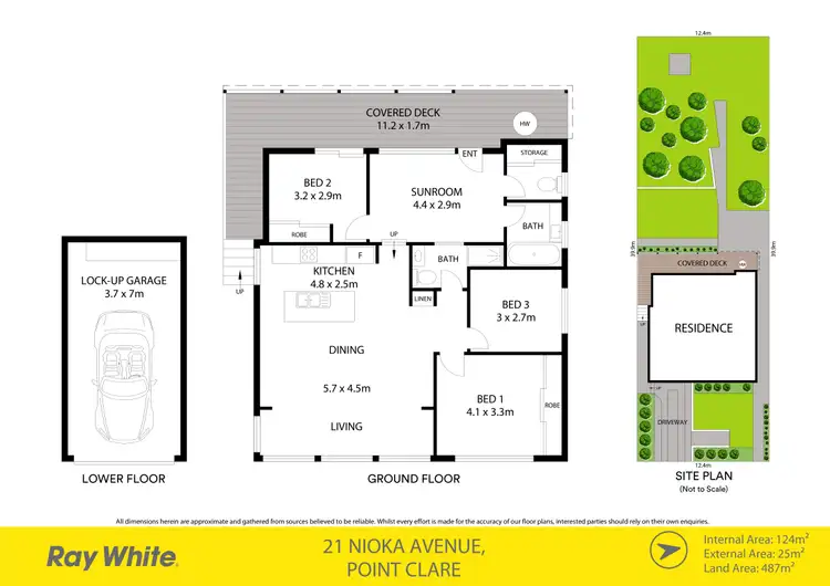 Floorplan of Homely house listing, 21 Nioka Avenue, Point Clare NSW 2250