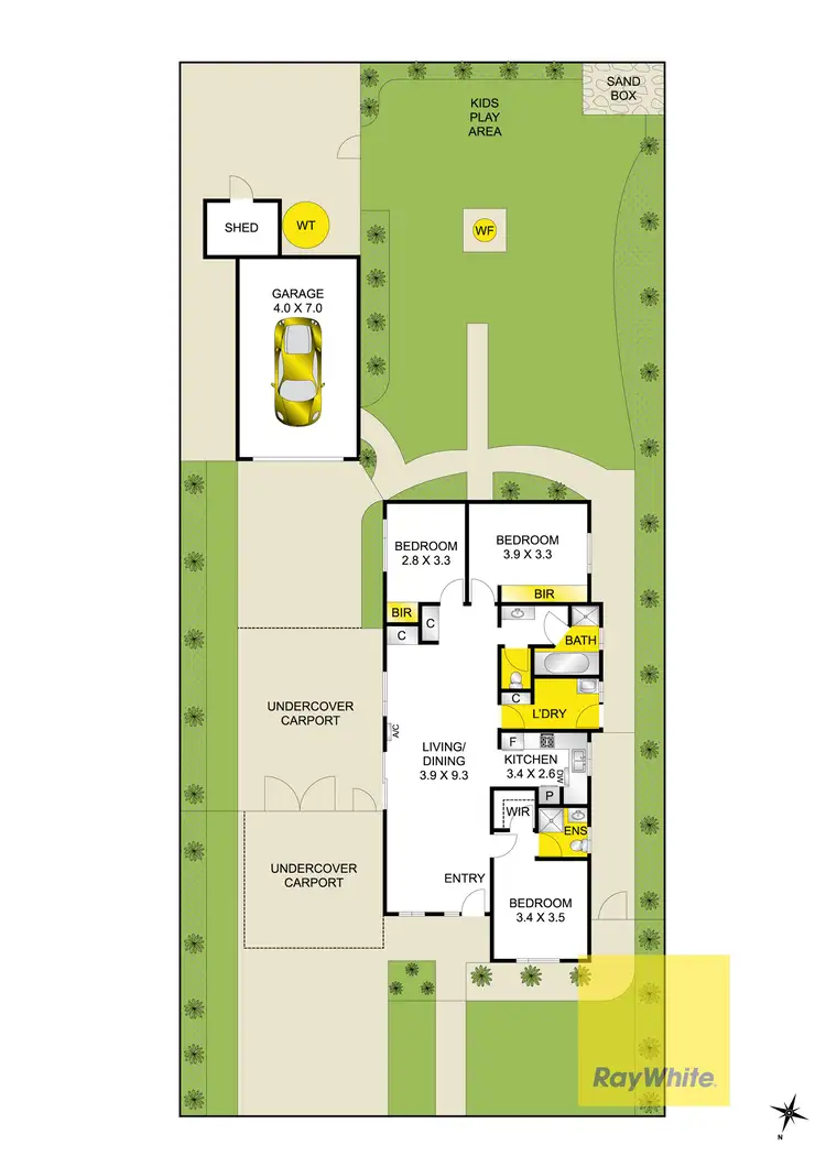 Floorplan of Homely house listing, 13 Bickford Road, Grovedale VIC 3216