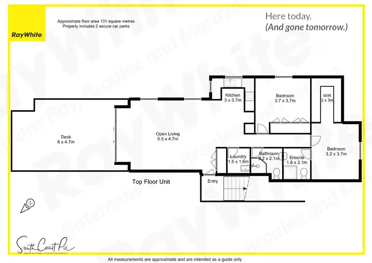 Floorplan of Homely house listing, 8/10 Edgewood Place, Denhams Beach NSW 2536