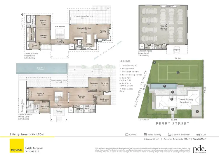 Floorplan of Homely house listing, 2 Perry Street, Hamilton QLD 4007