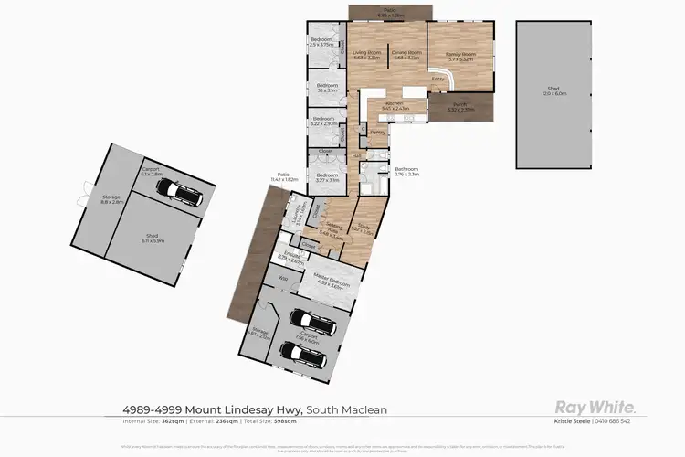 Floorplan of Homely rural property listing, 4989-4999 Mount Lindesay Highway, South Maclean QLD 4280