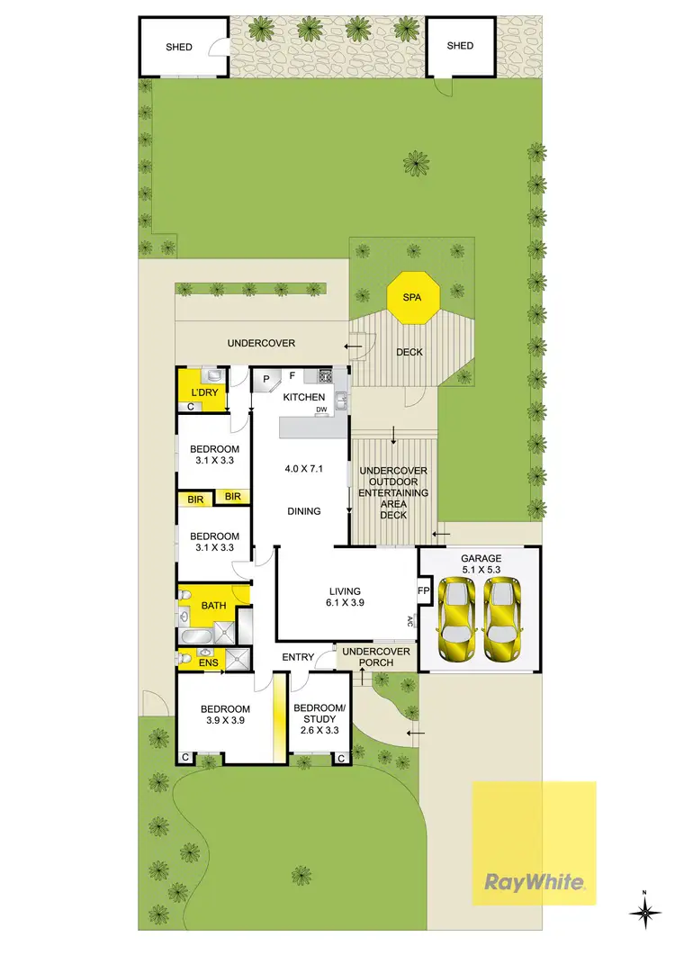 Floorplan of Homely house listing, 10 Allambie Street, Leopold VIC 3224