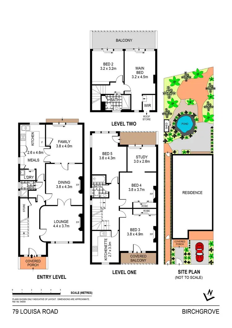 Floorplan of Homely house listing, 79 Louisa Road, Birchgrove NSW 2041