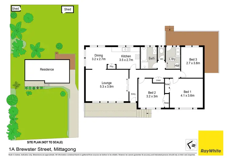 Floorplan of Homely house listing, 1a Brewster Street, Mittagong NSW 2575