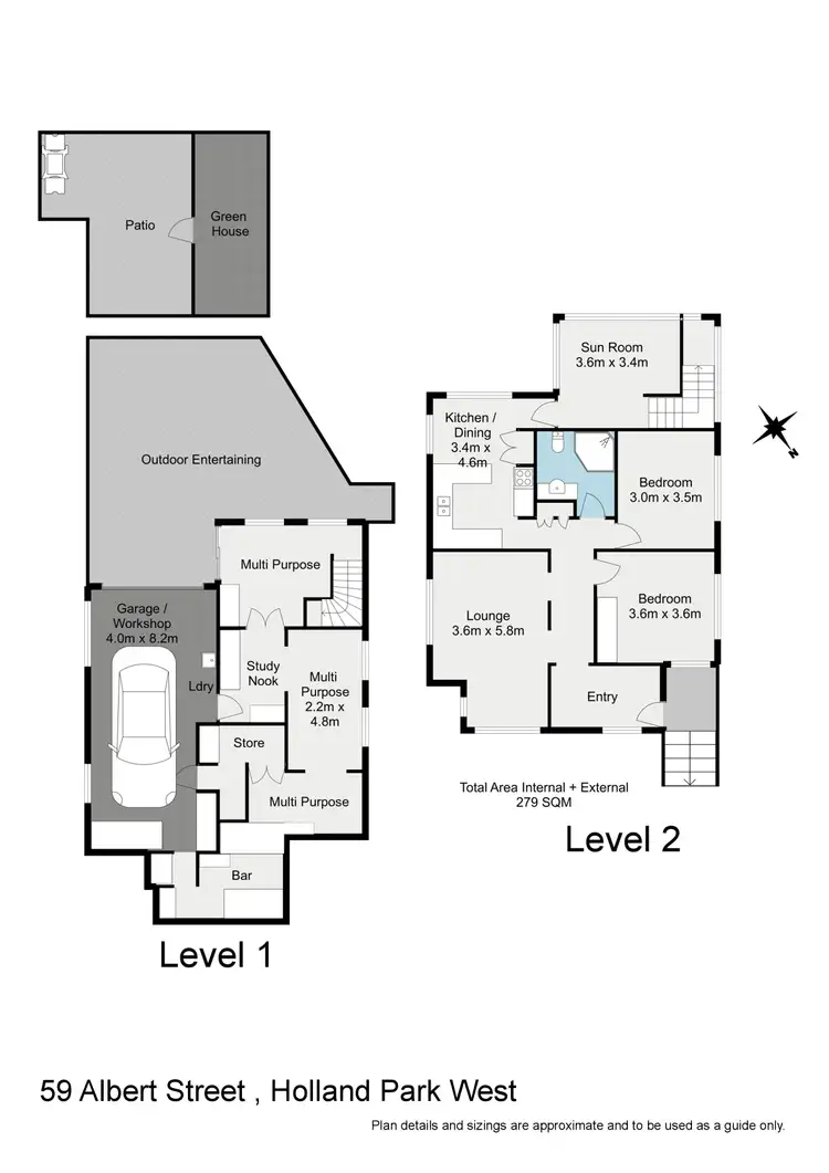 Floorplan of Homely house listing, 59 Albert Street, Holland Park West QLD 4121
