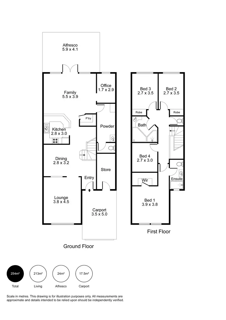 Floorplan of Homely house listing, 16 Walter Morris Drive, Port Adelaide SA 5015