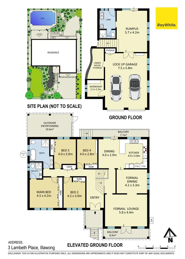 Floorplan of Homely house listing, 3 Lambeth Place, Illawong NSW 2234