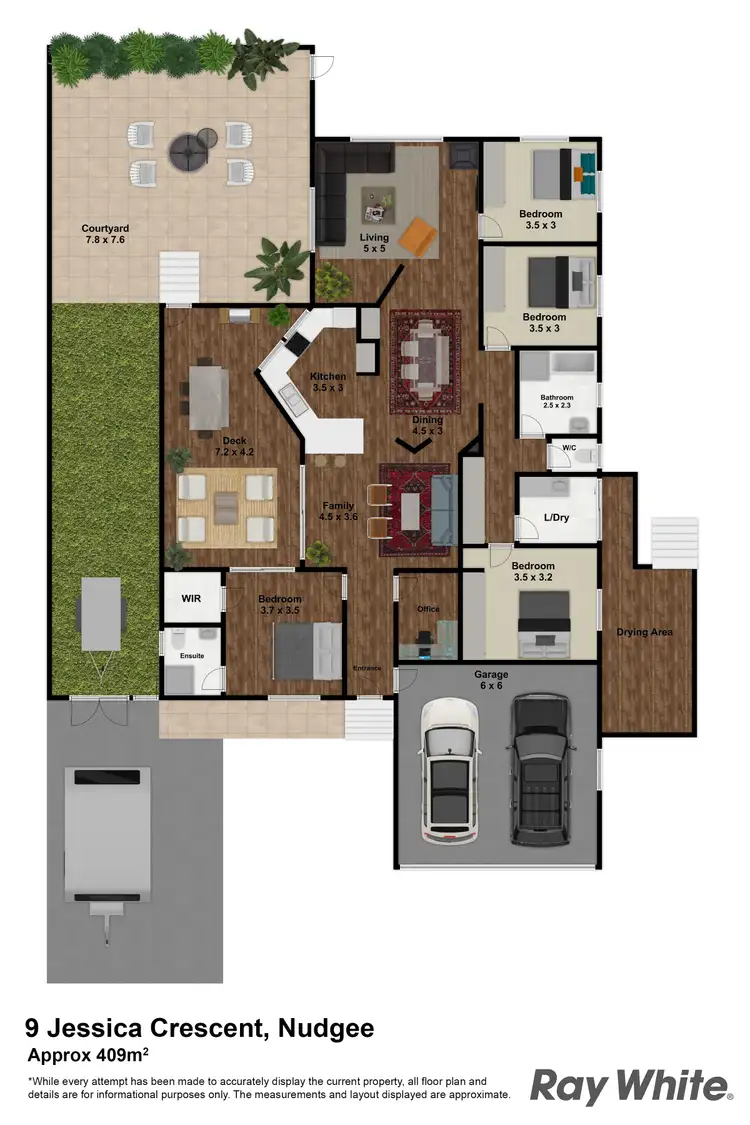 Floorplan of Homely house listing, 9 Jessica Crescent, Nudgee QLD 4014