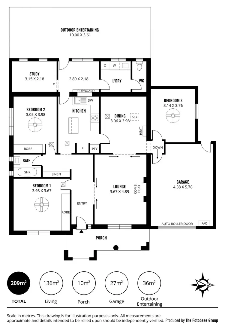 Floorplan of Homely house listing, 44 Ledger Road, Woodville South SA 5011