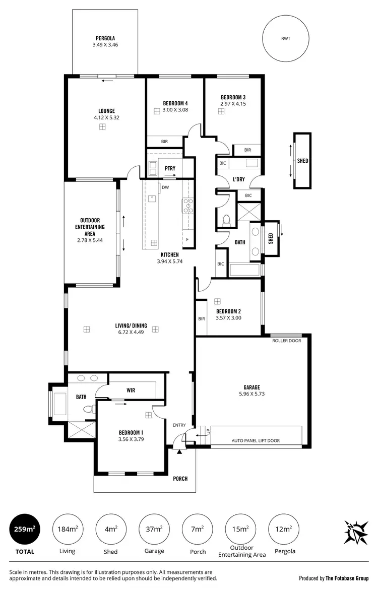 Floorplan of Homely house listing, 15 Toulston Court, Mount Barker SA 5251