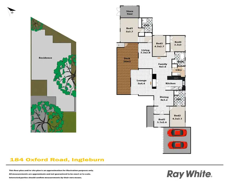 Floorplan of Homely house listing, 184 Oxford Road, Ingleburn NSW 2565