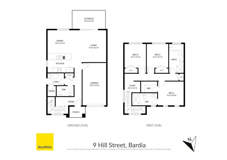 Floorplan of Homely house listing, 9 Hill Street, Bardia NSW 2565