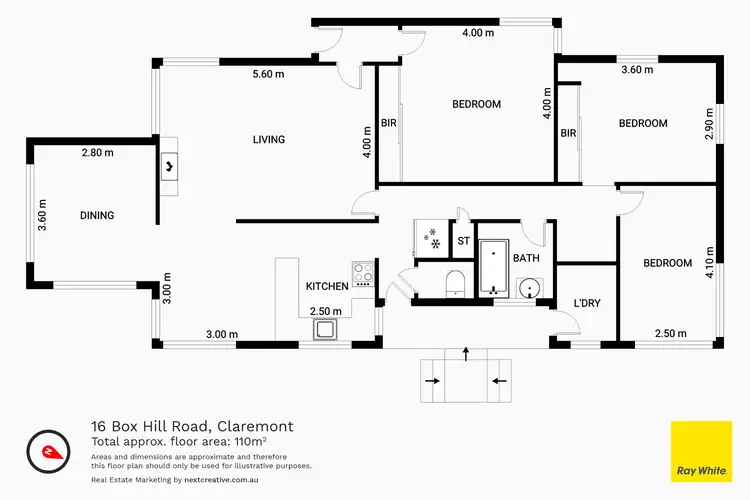Floorplan of Homely house listing, 16 Box Hill Road, Claremont TAS 7011