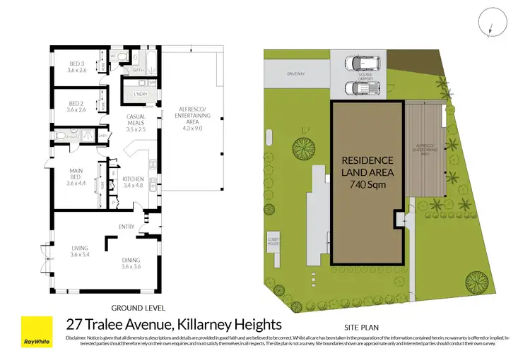 Floorplan of Homely house listing, 27 Tralee Avenue, Killarney Heights NSW 2087