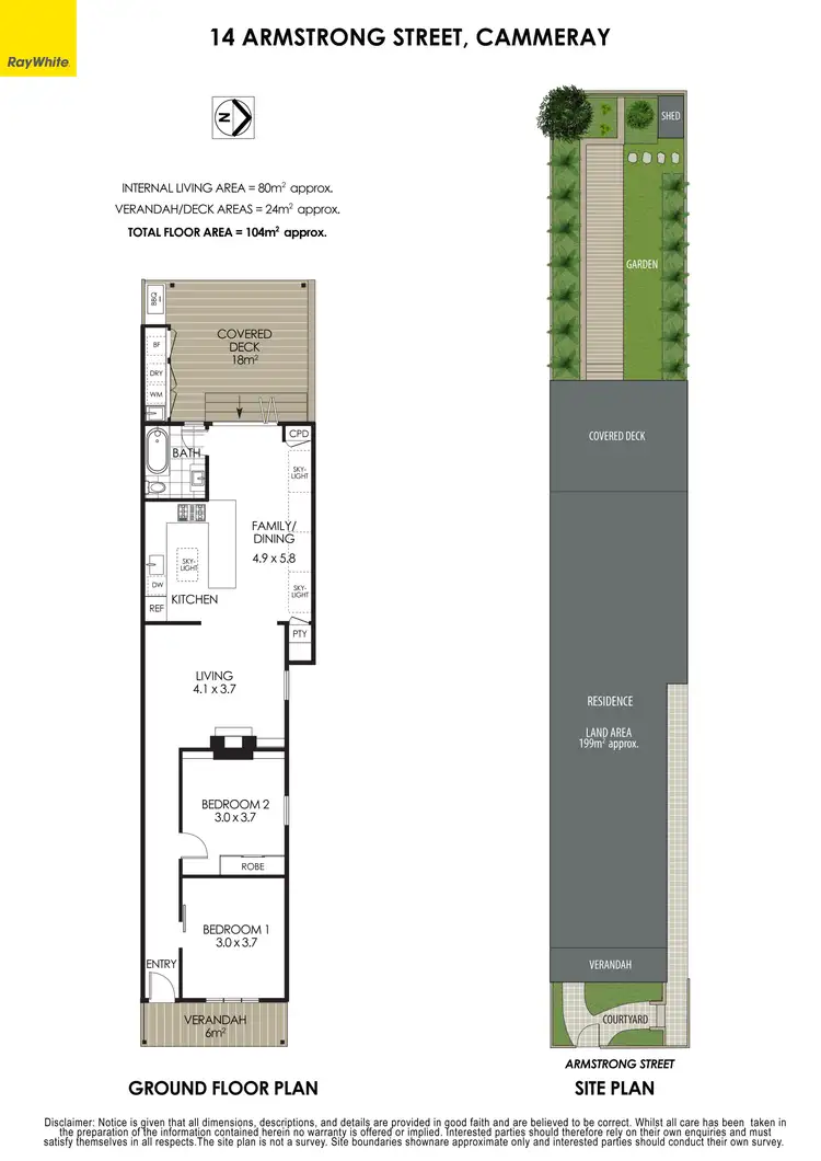 Floorplan of Homely house listing, 14 Armstrong Street, Cammeray NSW 2062