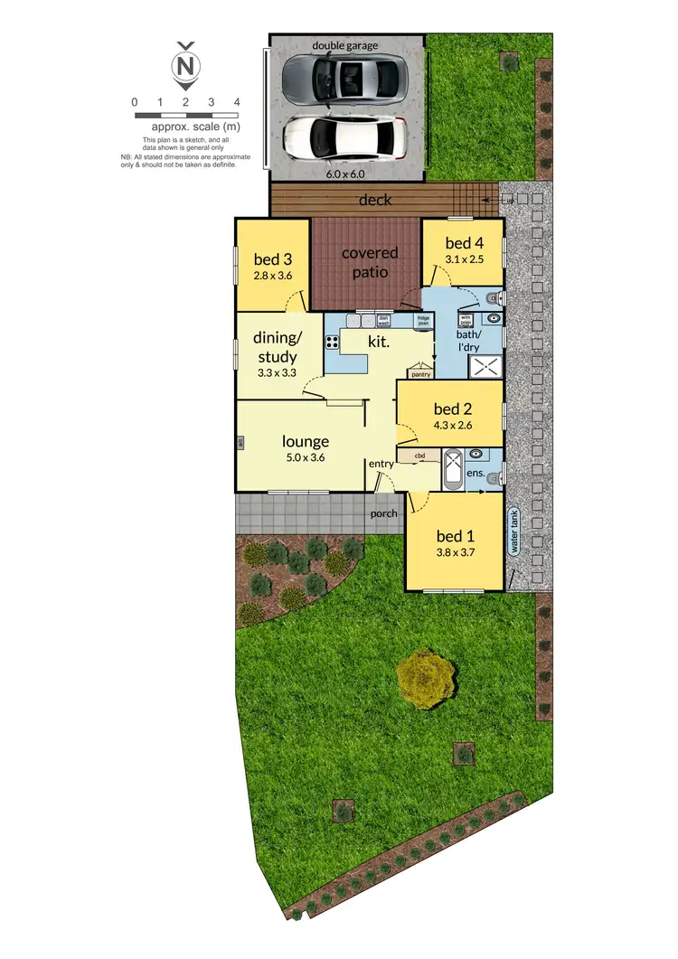 Floorplan of Homely house listing, 36 Damon Road, Mount Waverley VIC 3149