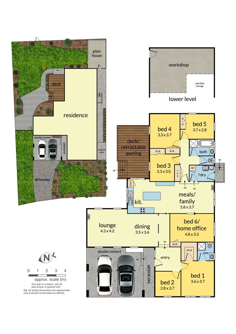 Floorplan of Homely house listing, 60 Knights Drive, Glen Waverley VIC 3150