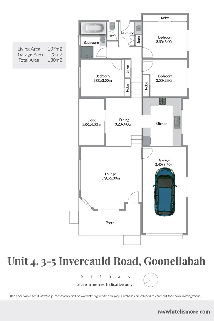 Floorplan of Homely house listing, 4/3-5 Invercauld Road, Goonellabah NSW 2480