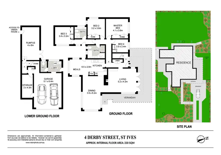 Floorplan of Homely house listing, 4 Derby Street, St Ives NSW 2075