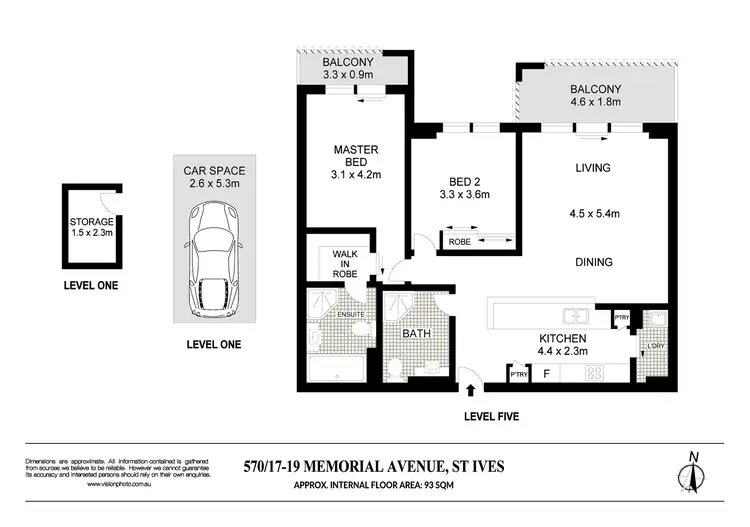 Floorplan of Homely unit listing, 570/17-19 Memorial Avenue, St Ives NSW 2075