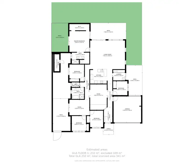 Floorplan of Homely house listing, 35 Bedarra Crescent, Burpengary East QLD 4505