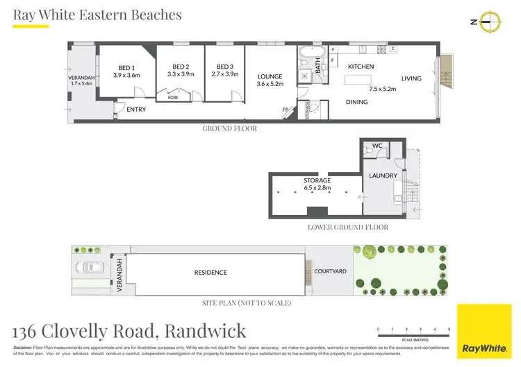 Floorplan of Homely house listing, 136 Clovelly Road, Randwick NSW 2031