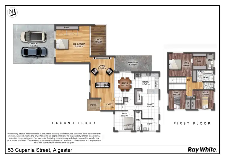Floorplan of Homely house listing, 53 Cupania Street, Algester QLD 4115