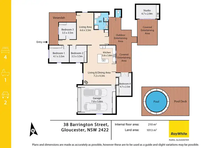 Floorplan of Homely house listing, 38 Barrington Street, Gloucester NSW 2422