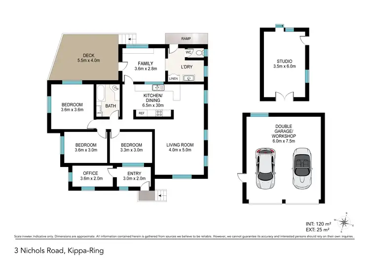 Floorplan of Homely house listing, 3 Nichols Road, Kippa-Ring QLD 4021