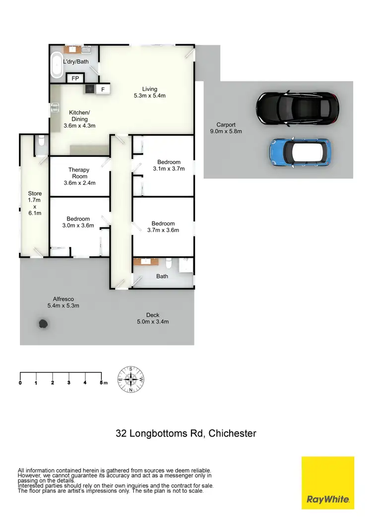 Floorplan of Homely rural property listing, 32 Longbottom Roads, Chichester NSW 2420