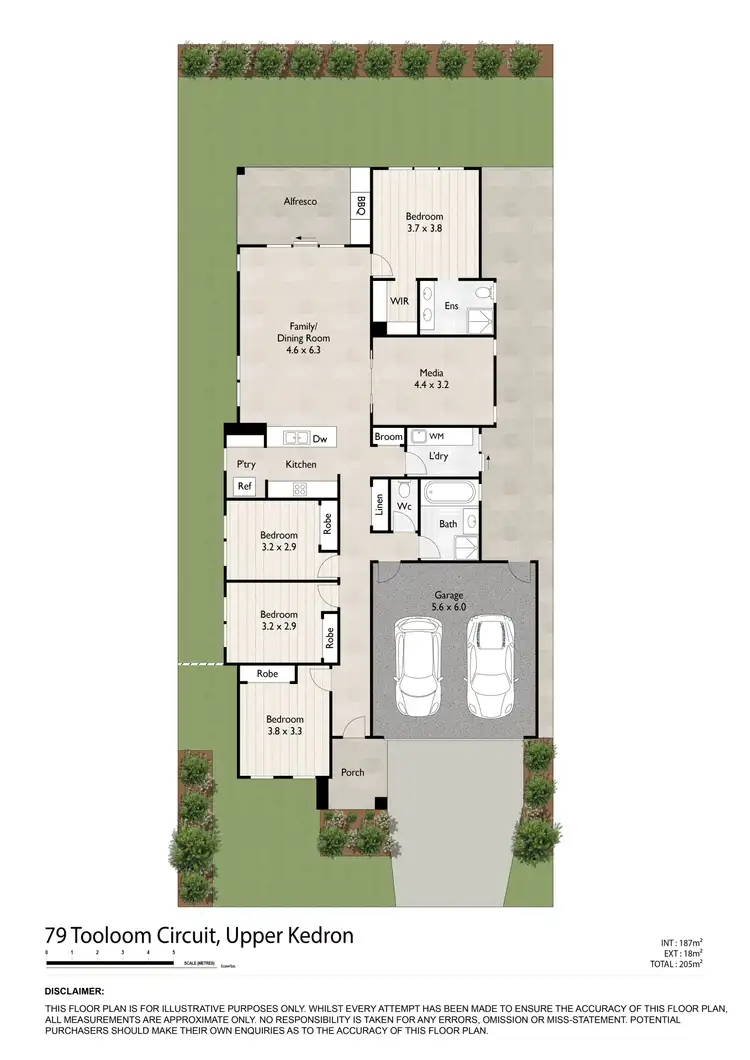 Floorplan of Homely house listing, 79 Tooloom Circuit, Upper Kedron QLD 4055