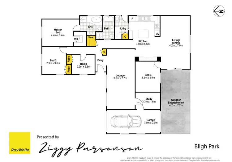 Floorplan of Homely house listing, 9 Alsop Place, Bligh Park NSW 2756