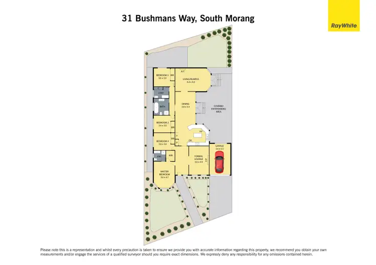 Floorplan of Homely house listing, 31 Bushmans Way, South Morang VIC 3752