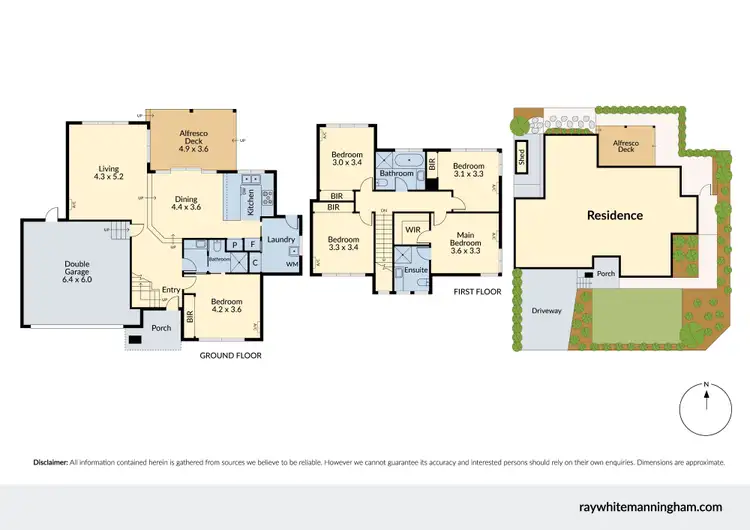 Floorplan of Homely house listing, 15 Barbara Street, Doncaster East VIC 3109