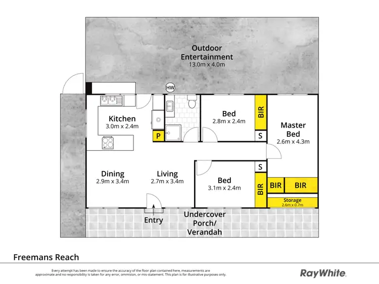 Floorplan of Homely house listing, 4 Panorama Crescent, Freemans Reach NSW 2756
