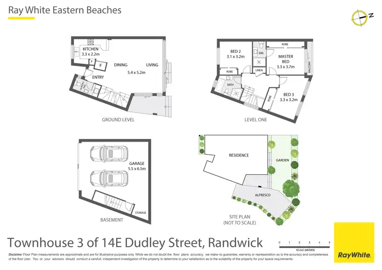Floorplan of Homely house listing, Townhouse 3/14E Dudley Street, Randwick NSW 2031